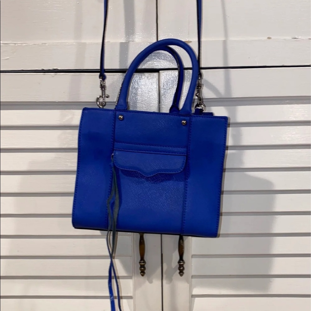 Rebecca Minkoff mab tote mini Blue